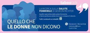 Salute femminile, indagine ‘ancora tanti tabù, migliorare il dialogo con il medico’