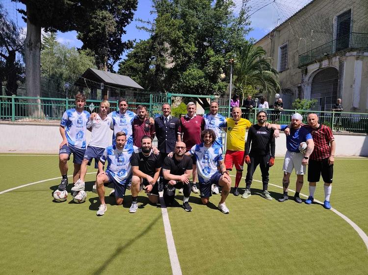L’Ebolitana fa visita all’ICATT di Eboli: tra i valori dello sport e una partita all’insegna del fair play
