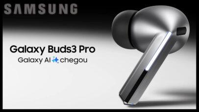 Oferta do dia: Galaxy Buds3 Pro da Samsung com 41% de desconto