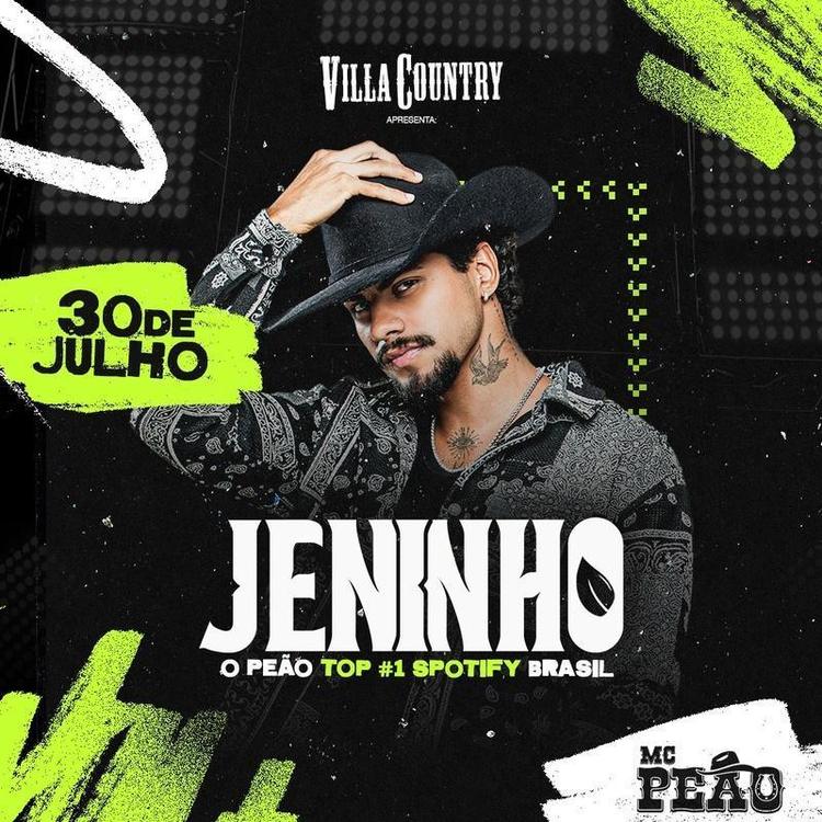 Jeninho, o MC Peão estreia no palco do Villa Country