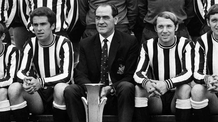 Joe Harvey Bobby Moncur Pop Robson Fairs Cup 1969