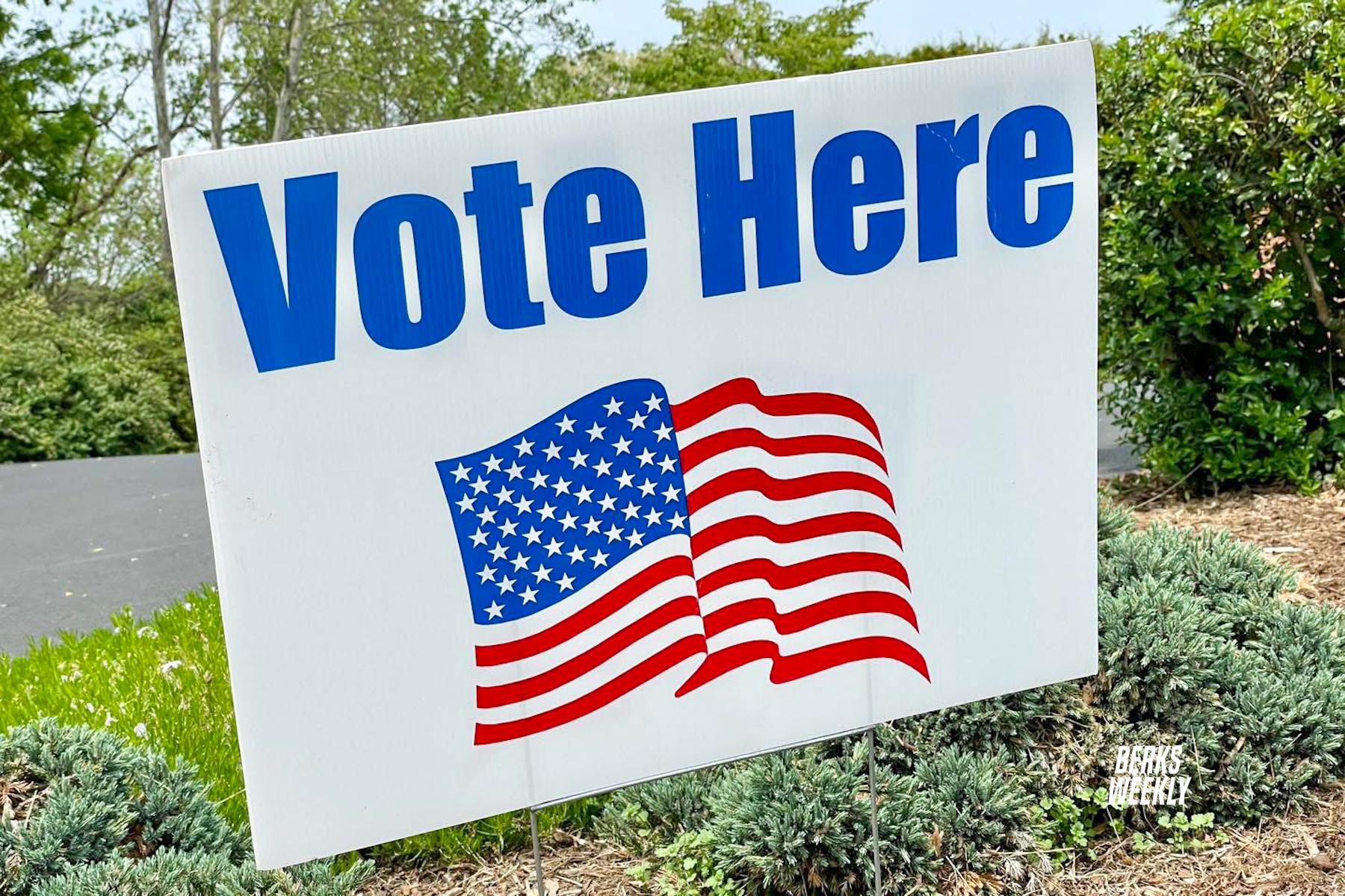 Berks County reminds voters of restrictions on law enforcement at polling places