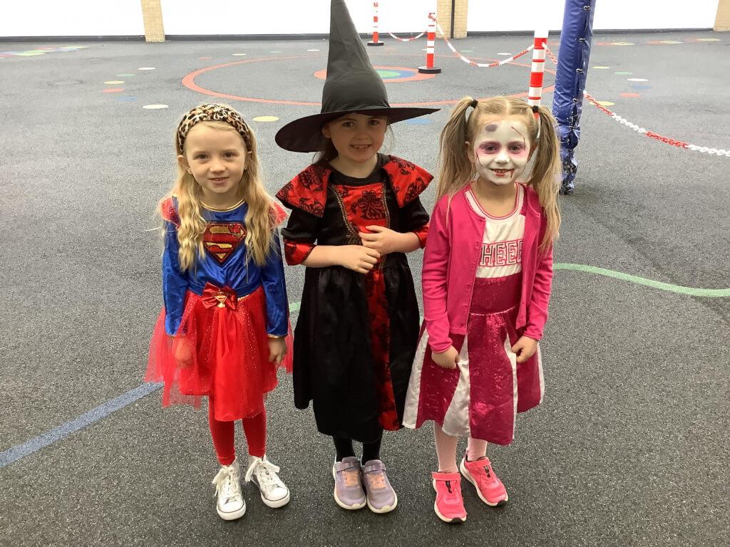 A spooky morning in the Infant building………..                                          #Halloween
