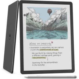 An Amazon Kindle Scribe Colorsoft