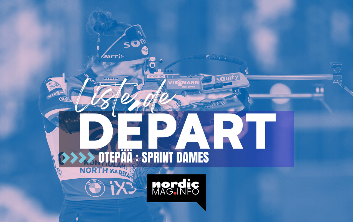 Biathlon | Otepää : la liste de départ du sprint féminin