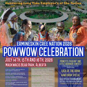 Ermineskin Cree Nation Pow Wow Celebration 2026