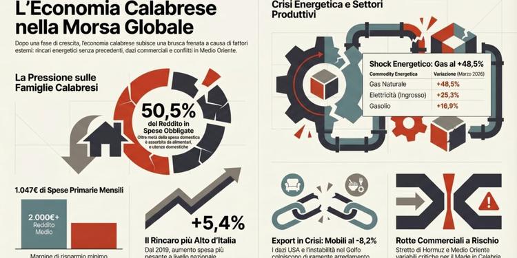 Dazi, guerra e mercati in caduta: si ferma anche l’export della Calabria