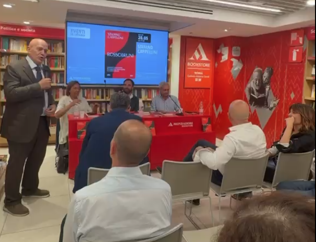 Blitz di Rizzo contro Cappellini e Mentana: "Io rossobruno? No, voglio solo la pace"