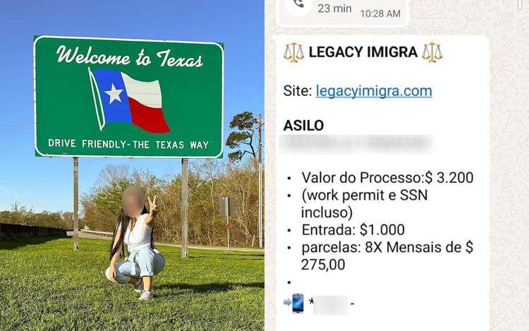 Goiana sofre golpe&nbsp;ao tentar conseguir documentos de imigração nos EUA; suspeitos foram presos