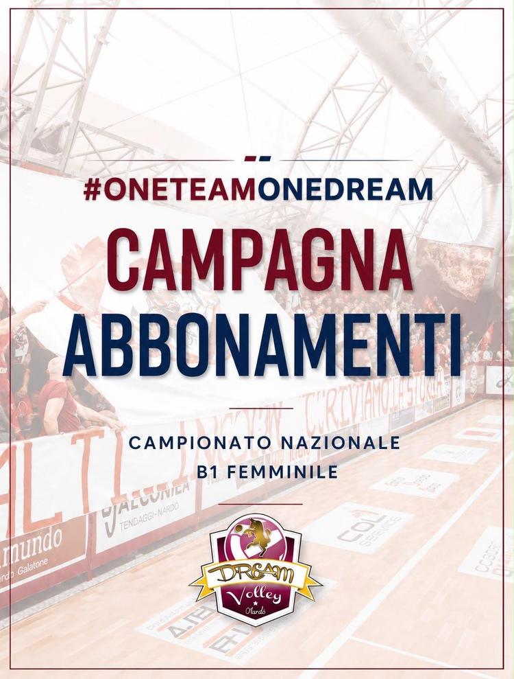 Dream Volley Nardò, via campagna abbonamenti per la storica B1