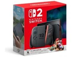 Refurbished Nintendo Switch 2 and 'Mario Kart World' bundle box