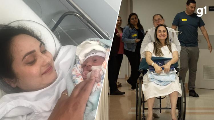 'Decidi ser vencedora', diz mulher com doença rara que realizou sonho de ser mãe no RS