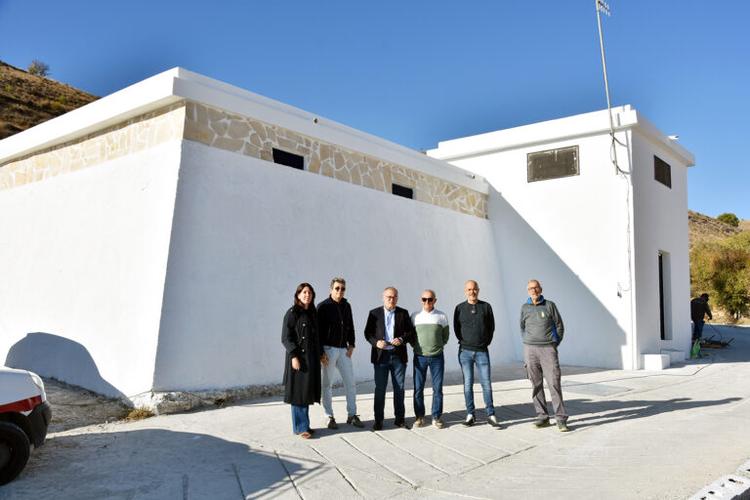 Importante mejora en la red de suministro de agua potable de Baza con la renovación del depósito de la Cuesta del Francés