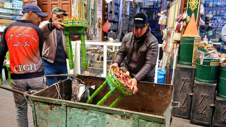 حملة جديدة تستهدف محتلي الملك العام بمحيط حي الملاح بمراكش