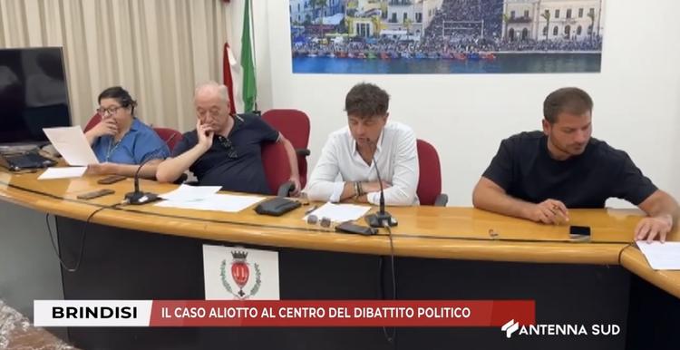 Brindisi, il “caso Aliotto” al centro del dibattito politico