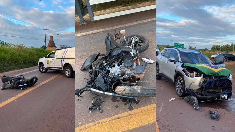 Motociclista morre em acidente grave na BR-010, em Paragominas