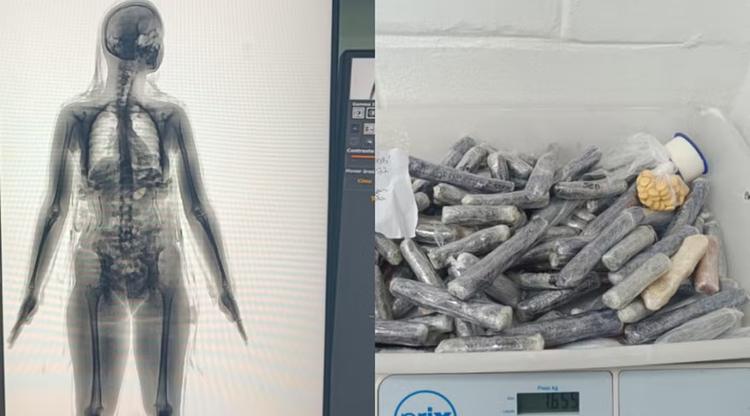 Professora esconde 1,6 kg em drogas e outros itens ilícitos na roupa para tentar entrar em presídio de Chapecó
