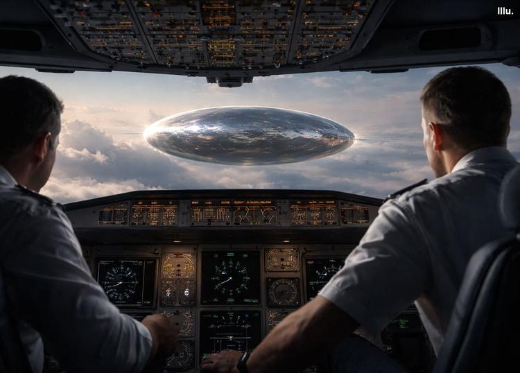 Boeing 737 begegnet UFO über Flughafen Houston – Radar bestätigt und warnt