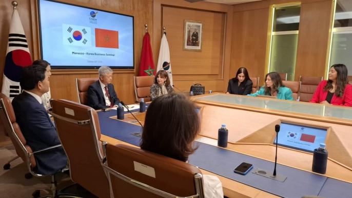 تعزيز الروابط التجارية والاستثمارية بين المغرب وكوريا الجنوبية