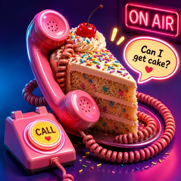 Waste Your Time Phone Line: Request for a breakup Cake