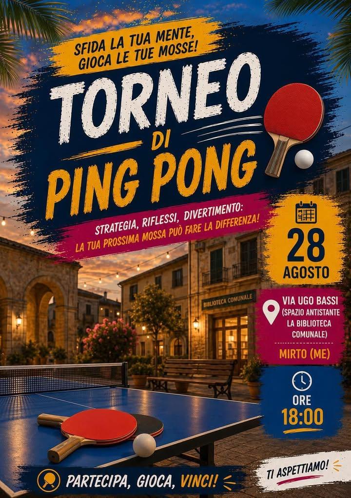 A causa delle alte temperature previste per la giornata di domani, il torneo è rinviato a domenica 30 agosto, sempre all...
