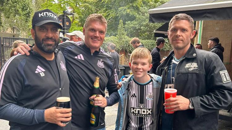 Ethan Knox Hydrate Jamie Smith Newcastle United