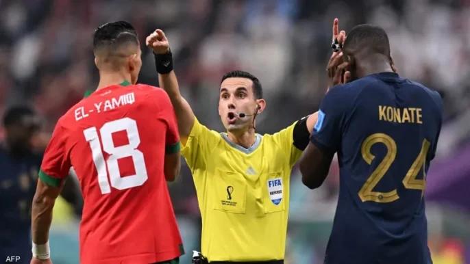 ترقب كبير لقرار “الفيفا” بشأن حكم مباراة المغرب وفرنسا