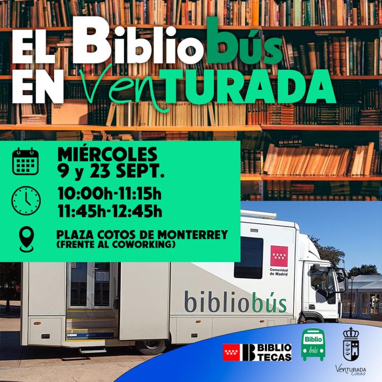 El Bibliobús en Venturada