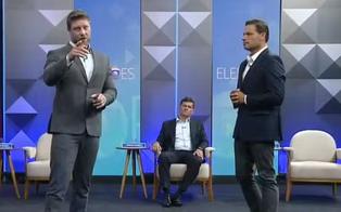 Troca de acusações marca debate entre candidatos ao governo do Paraná