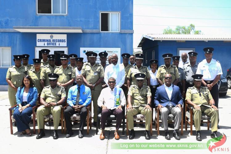 SKN Police Promote 30 Officers For Service