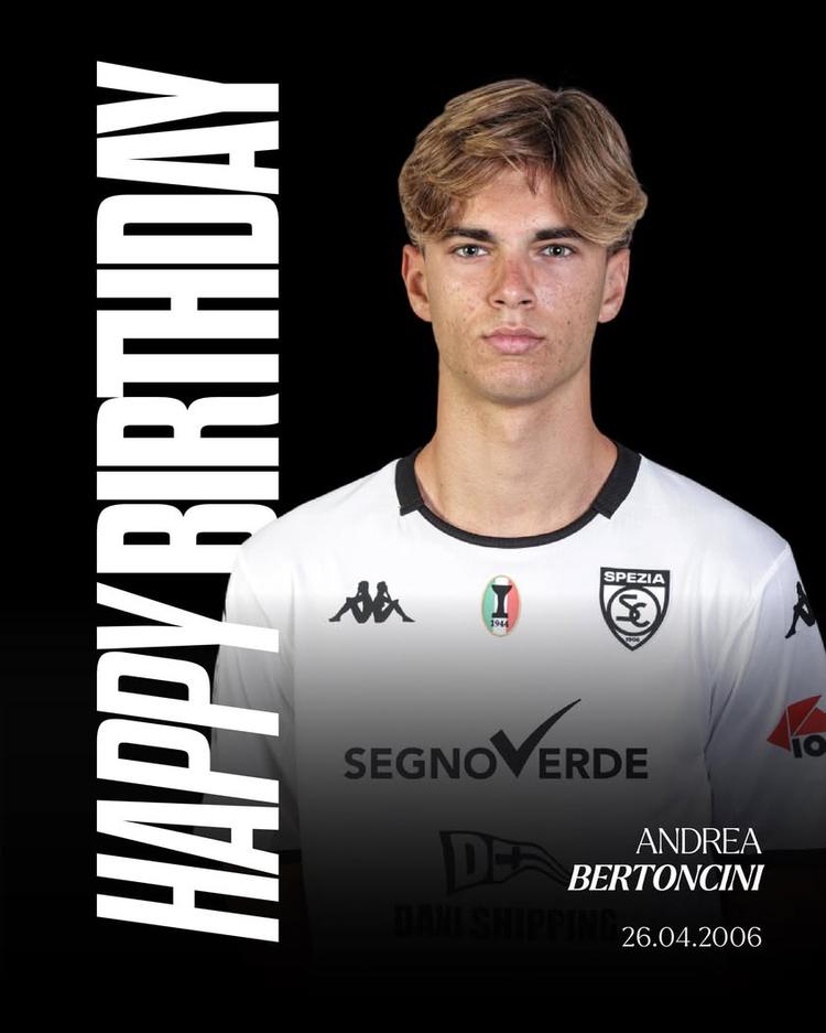 🎂 Tanti auguri ad Andrea Bertoncini! 🎉 Il difensore aquilotto compie oggi 20 anni