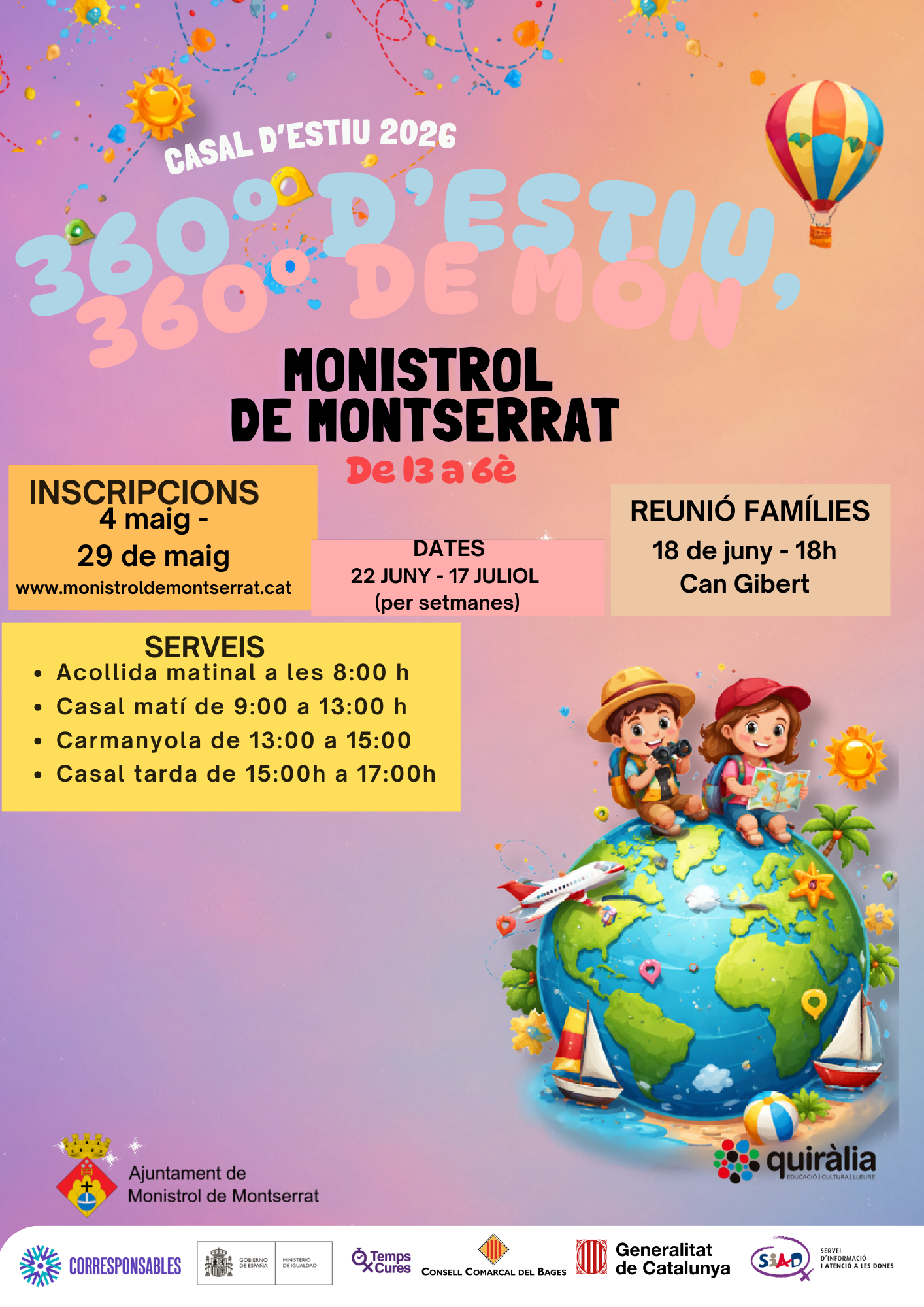 CASAL D'ESTIU INFANTIL 2026