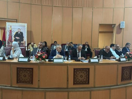 إنطلاق أشغال دورة اكتوبر بمجلس جهة مراكش آسفي