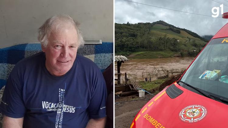 'Medo da chuva', diz mulher que perdeu a casa em enchente de 2023 e agora viu o pai morrer no mesmo rio na Serra Gaúcha