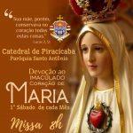 Missa em Devoção ao Imaculado Coração de Maria – 02.12.2023