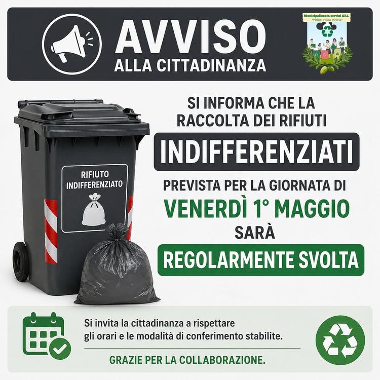 ++ AVVISO ALLA CITTADINANZA ++ La Municipalizzata Servizi Srl informa la cittadinanza di Santa Maria del Cedro (Cs) che...