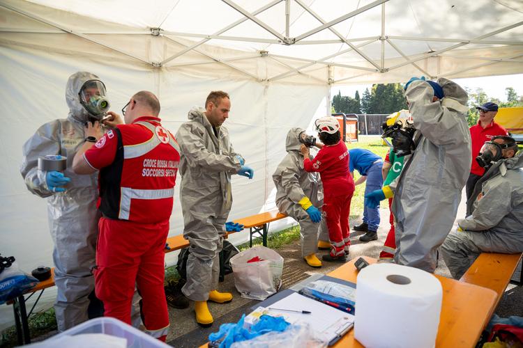 Emergenza e formazione: successo per il campo regionale CRI a Follonica
