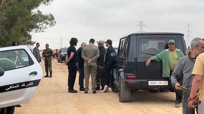 إحتحاج ساكنة بنواحي برشيد يفضح تحول ضيعة فلاحية إلى مستودع سري لتخزين الفحم