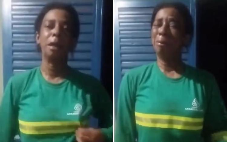 Gari chora ao denunciar que ônibus não para em ponto por causa do uniforme dela: 'Estou sendo discriminada'