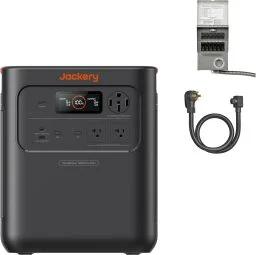 Jackery HomePower 3600 Pro Max Portable Power Station with MTS & 40A Charging Cable
