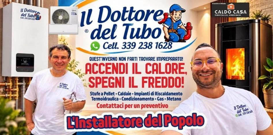 Il Dottore del Tubo ad Agropoli: 24 anni di successi e impianti certificati