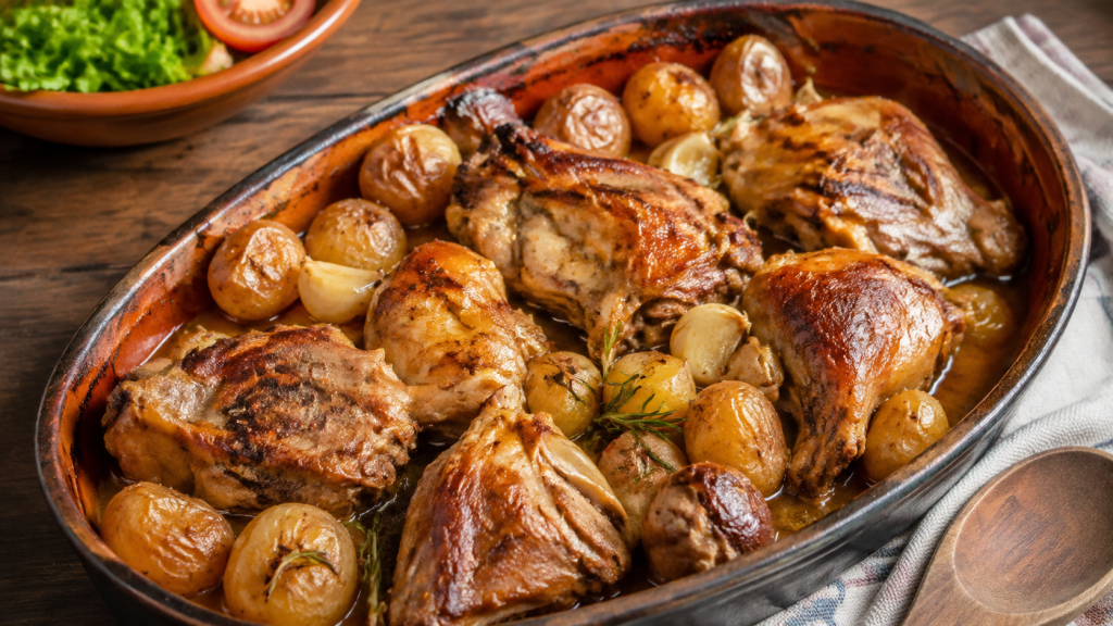 Cabrito Assado no Forno — Chevreau portugais rôti au four