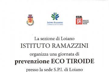 Istituto Ramazzini sezione di Loiano: giornata di prevenzione eco-tiroide