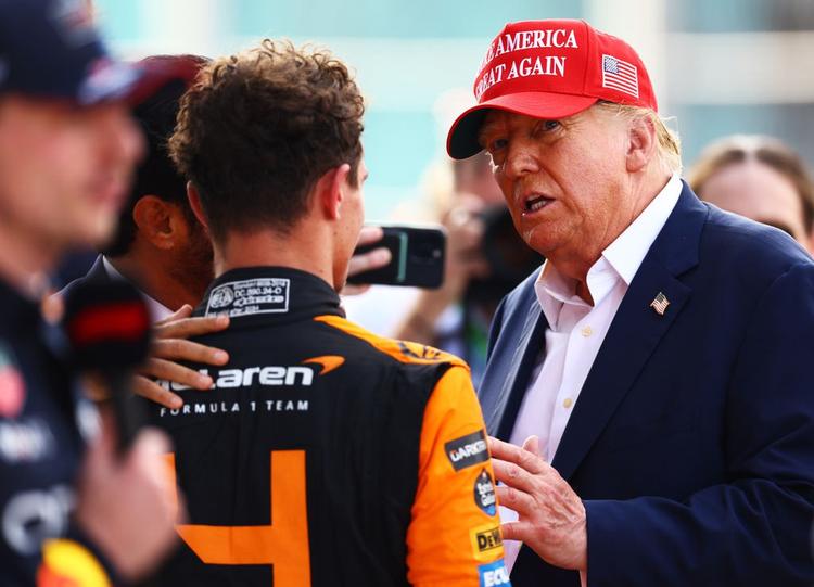 F1: McLaren se defende por receber Trump, sob campanha eleitoral
