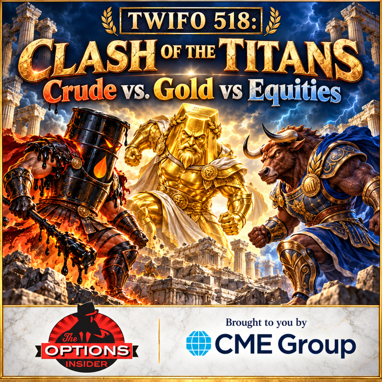 TWIFO 518: Clash of the Titans: Crude vs. Gold vs Equities