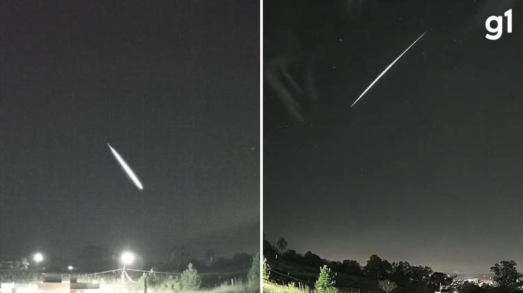 VÍDEO: Dois meteoros de grande magnitude cruzam o céu do RS