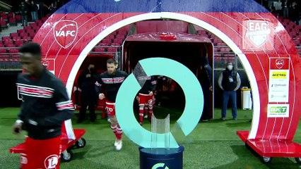 2021-2022 J20-VALENCIENNES FC - EN AVANT GUINGAMP (1 - 1) - Résumé - (VAFC - EAG)   2021-2022