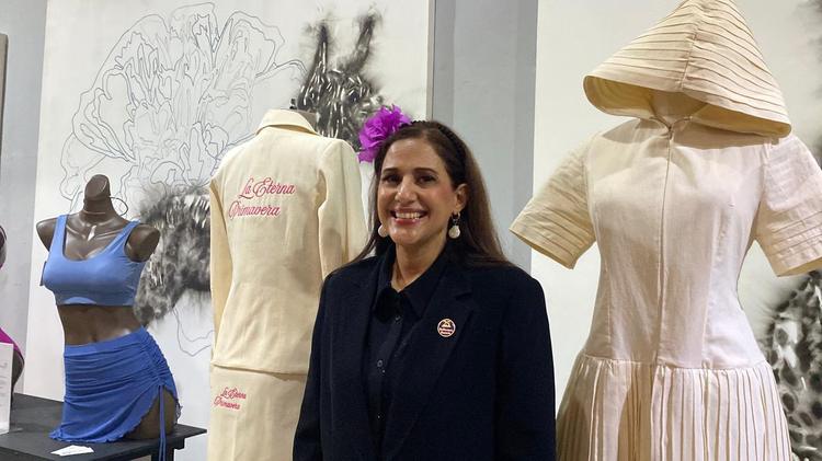 Lilia Carmina Martín Peña deslumbra en el Fashion Hub CANAIVE Edición 02 con "La Eterna Primavera 2026"