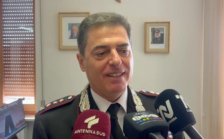 Potenza, il Col. D’Amore lascia il Comando Provinciale Carabinieri