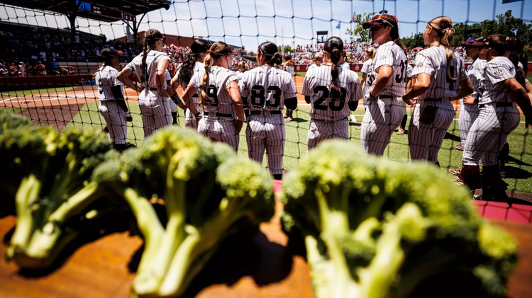 How broccoli became Mississippi State’s rallying symbol during WCWS run
